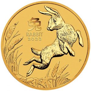Lunar III Rok Królika 2023 - 1/4 uncja złota - Rewers