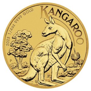 Australijski Kangur 2023 1/4 uncji złota - Rewers